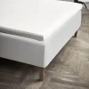 Juna Percale Kuvertlagen B 90 x L 210 cm - Bomuld - Hvid