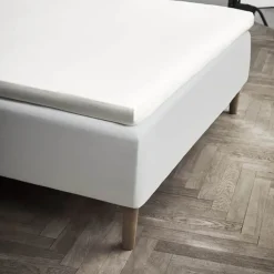 Juna Percale Kuvertlagen B 90 x L 210 cm - Bomuld - Hvid