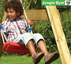 Jungle Gym Gynge H 10 x B 43 x L 18 cm - Plastik - Rød