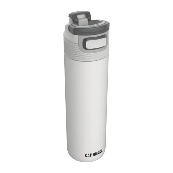 Kambukka Elton Vandflaske 600 ml - Rustfrit stål - Chalk White