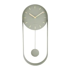 Karlsson Charm Pendulum Vægur H 50 cm - Metal - Grøn