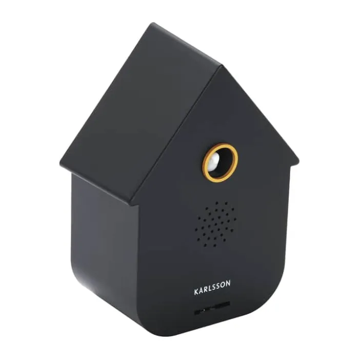 Karlsson Cuckoo Lydboks H 11,5 x B 5 x L 7,5 cm - Polystyren - Sort