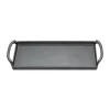 Küchenprofi Provence Plancha Grill-Plade B 23 x L 38 cm - Støbejern - Sort