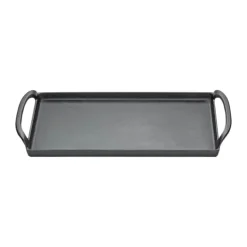 Küchenprofi Provence Plancha Grill-Plade B 23 x L 38 cm - Støbejern - Sort