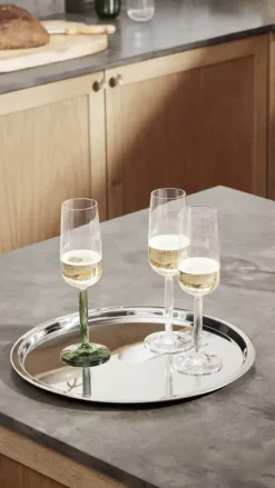 Kähler Hammershøi Champagneglas- 2 stk. 24 cl - Glas - Klar
