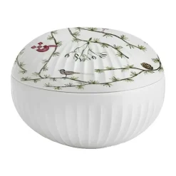 Kähler Hammershøi Jul Bonbonniere Ø 11,5 cm - Porcelæn - Hvid