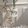 Kähler Hammershøi Jul Julekugle Ø 6 cm - Porcelæn