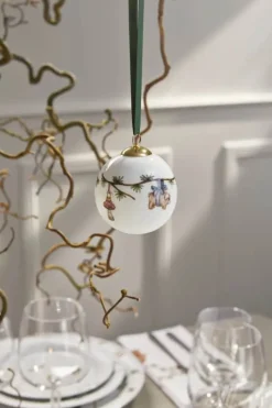 Kähler Hammershøi Jul Julekugle Ø 6 cm - Porcelæn