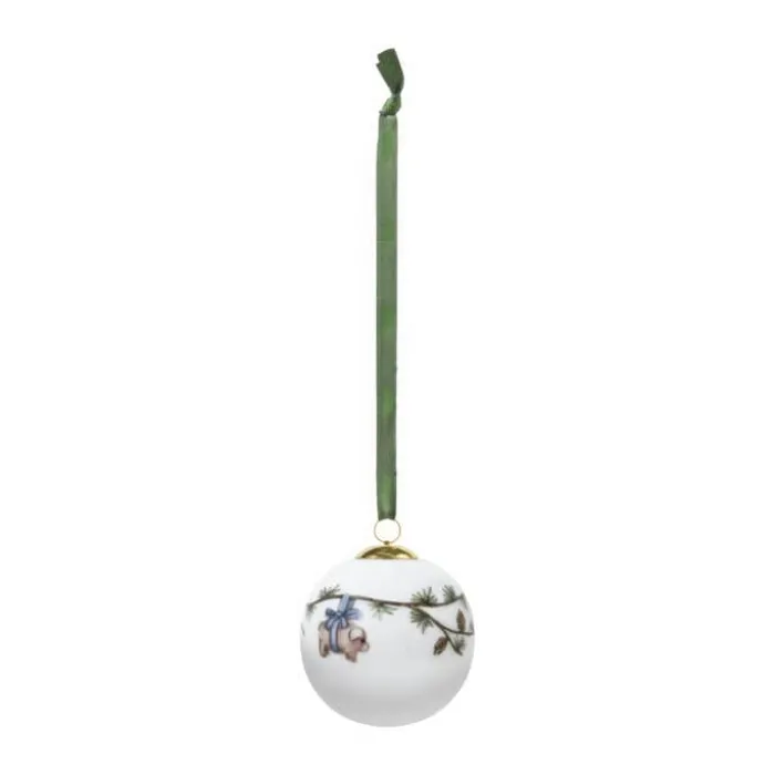 Kähler Hammershøi Jul Julekugle Ø 6 cm - Porcelæn