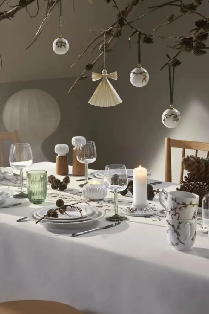 Kähler Hammershøi Jul Julekugle Ø 6 cm - Porcelæn