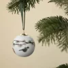 Kähler Hammershøi Jul Julekugle Ø 6 cm - Porcelæn - Hvid
