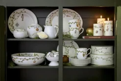 Kähler Hammershøi Jul Kugle - 3 stk. Ø 6 cm - Porcelæn - Hvid