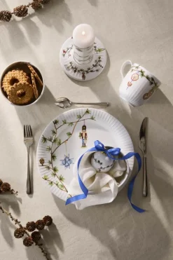 Kähler Hammershøi Jul Skål Ø 12 cm - Porcelæn - Hvid