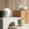 Kähler Hammershøi Krus 33 cl - Porcelæn - Grøn