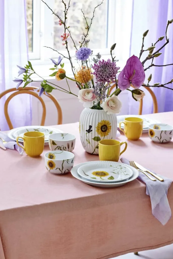 Kähler Hammershøi Middagstallerken Ø 27 cm - Porcelæn - Hvid