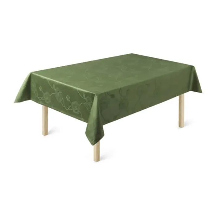 Kähler Hammershøi Poppy Dug B 150 x L 220 cm - Damask - Grøn
