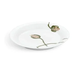 Kähler Hammershøi Poppy Tallerken Ø 19 cm - Porcelæn - Hvid