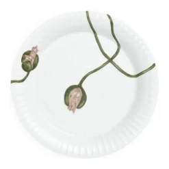 Kähler Hammershøi Poppy Tallerken Ø 19 cm - Porcelæn - Hvid