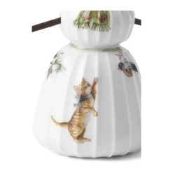 Kähler Hammershøi Snekone H 11 cm - Porcelæn - Hvid