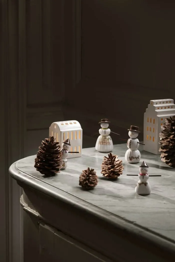 Kähler Hammershøi Snepige H 8 cm - Porcelæn - Hvid