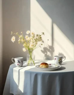 Kähler Hammershøi Sommer Krus 33 cl - Keramik - Engblomster