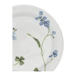 Kähler Hammershøi Sommer Tallerken Ø 22 cm - Porcelæn - Forglemmigej