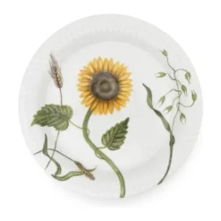 Kähler Hammershøi Sommer Tallerken Ø 22 cm - Porcelæn - Solsikke