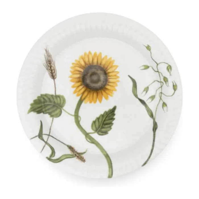 Kähler Hammershøi Sommer Tallerken Ø 22 cm - Porcelæn - Solsikke