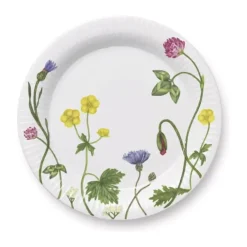 Kähler Hammershøi Sommer Tallerken Ø 22 cm - Keramik - Engblomster