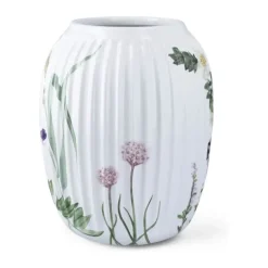 Kähler Hammershøi Sommer Vase H 21 cm - Keramik - Kystblomst