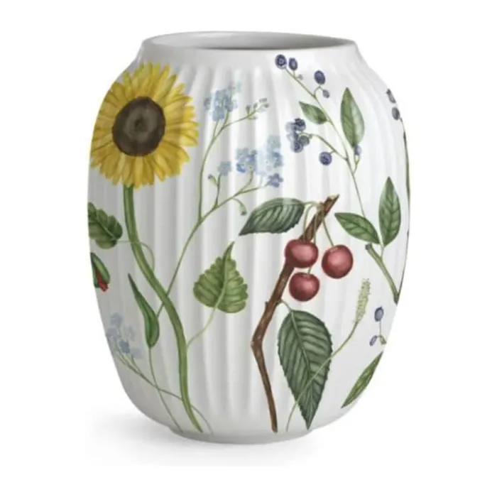 Kähler Hammershøi Sommer Vase Ø 17 x H 21 cm - Porcelæn - Symphony