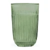 Kähler Hammershøi Vandglas - 4 stk. 37 cl - Glas - Grøn