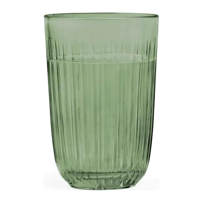 Kähler Hammershøi Vandglas - 4 stk. 37 cl - Glas - Grøn