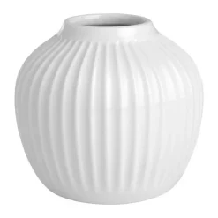 Kähler Hammershøi Vase H 13 cm - Porcelæn - Hvid