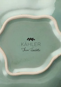 Kähler Kantarel Bordfad Ø 14 cm - Keramik - Grøn