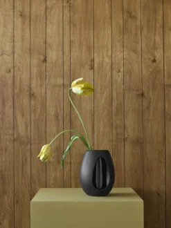 Kähler Kokong Vase H 22 cm - Fajance - Brun