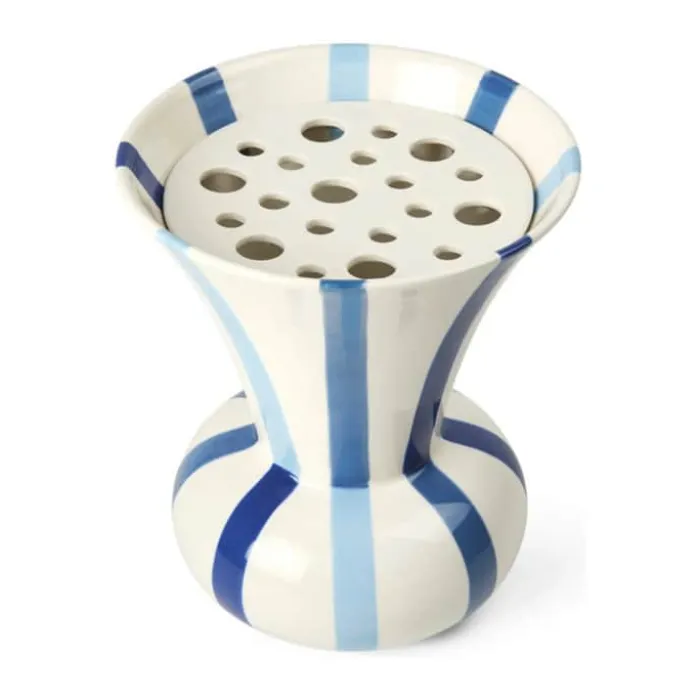 Kähler Signature Vase H 20 cm - Stentøj - Blå