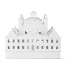 Kähler Urbania Lyshus - Fredensborg Slot H 12,5 x B 15 x L 13 cm - Keramik - Hvid