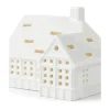 Kähler Urbania Lyshus - H.C. Andersens Hus H 11 cm - Keramik - Hvid