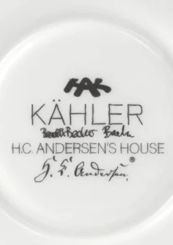 Kähler Urbania Lyshus - H.C. Andersens Hus H 11 cm - Keramik - Hvid