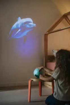 Kidywolf Projektor - Ocean 6 billeder - Indbygget timer - Genopladelig