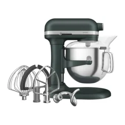 KitchenAid Artisan Køkkenmaskine 5KSM70SHXEPP 6,6 liter - Rustfrit stål - Pebble palm