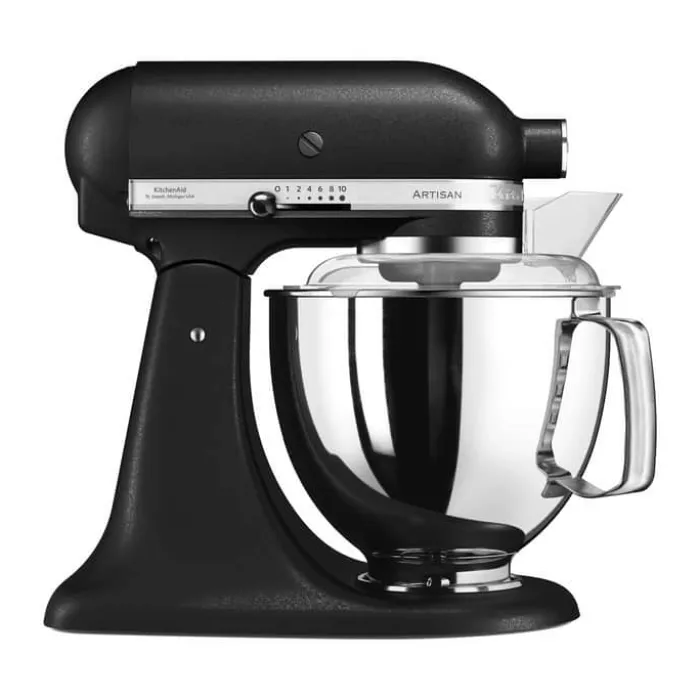 KitchenAid Artisan Røremaskine 5KSM175PSEBK 4,8 liter - Inkl. 5 ekstra dele - 10 hastigheder