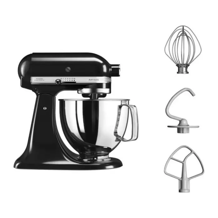 KitchenAid Artisan Røremaskine 5KSM125EOB 4,8 liter - 10 hastigheder - Inkl. tilbehør