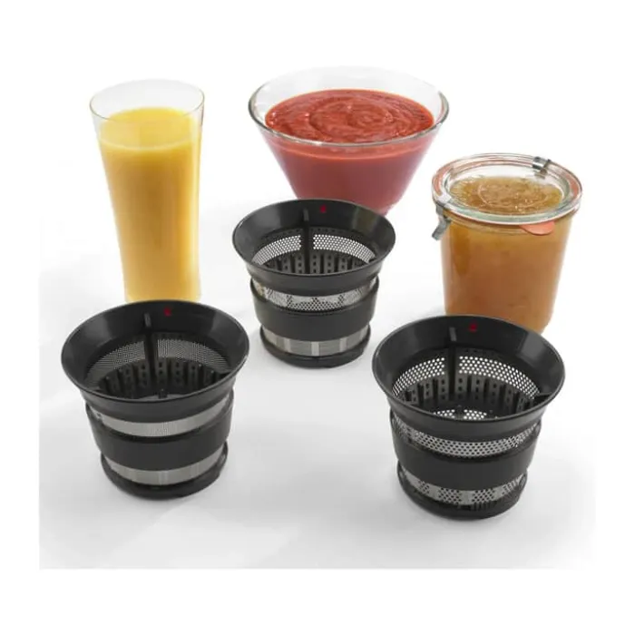 KitchenAid Artisan Slowjuicer H 33 x L 34 cm - Plast - Klar/grå