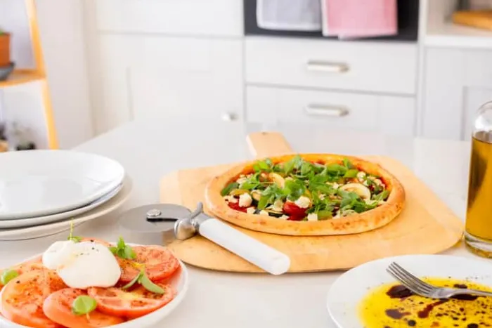 KitchenAid Classic Pizzaskærer L 23,5 cm - Rustfrit stål - Hvid