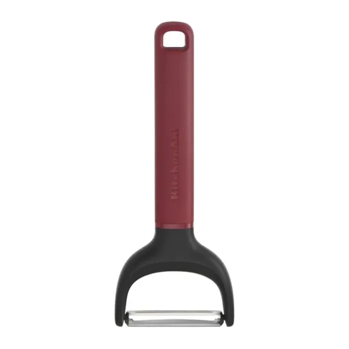 KitchenAid Classic Y-Skræller L 17,5 cm - Rustfrit stål - Rød