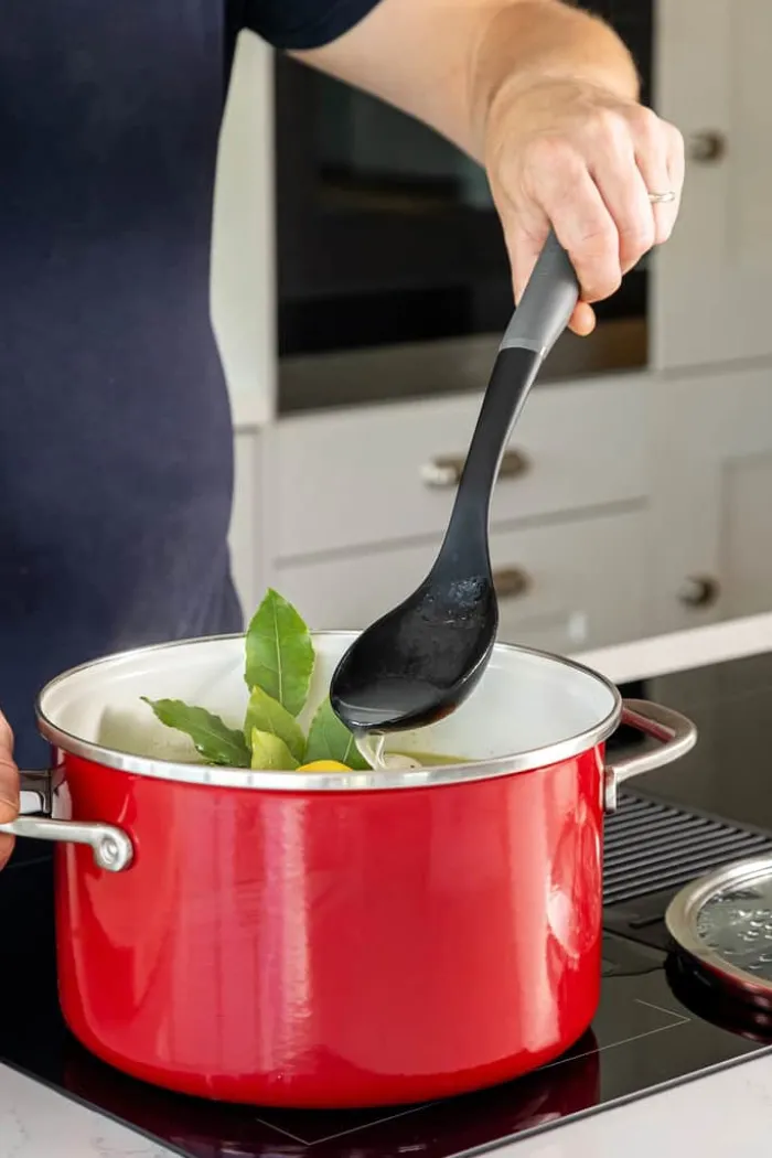 KitchenAid Coreline Soft Grip Grydeske L 34 cm - Plastik - Grey