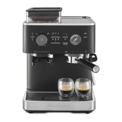 KitchenAid Espressomaskine 15 bar - Integreret kværn - Sort