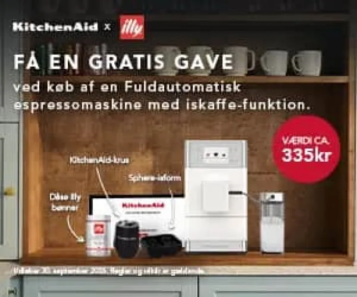 KitchenAid Espressomaskine Fuldautomatisk - Sort